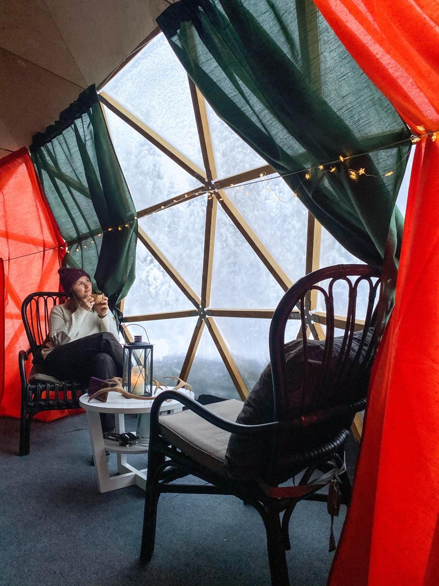 Aurora Igloo Fireplace-Heated Tents In A Secret Forest With Private Jacuzzi And Shared Sauna Bathroom And Dog Friendly Ροβανιέμι Εξωτερικό φωτογραφία